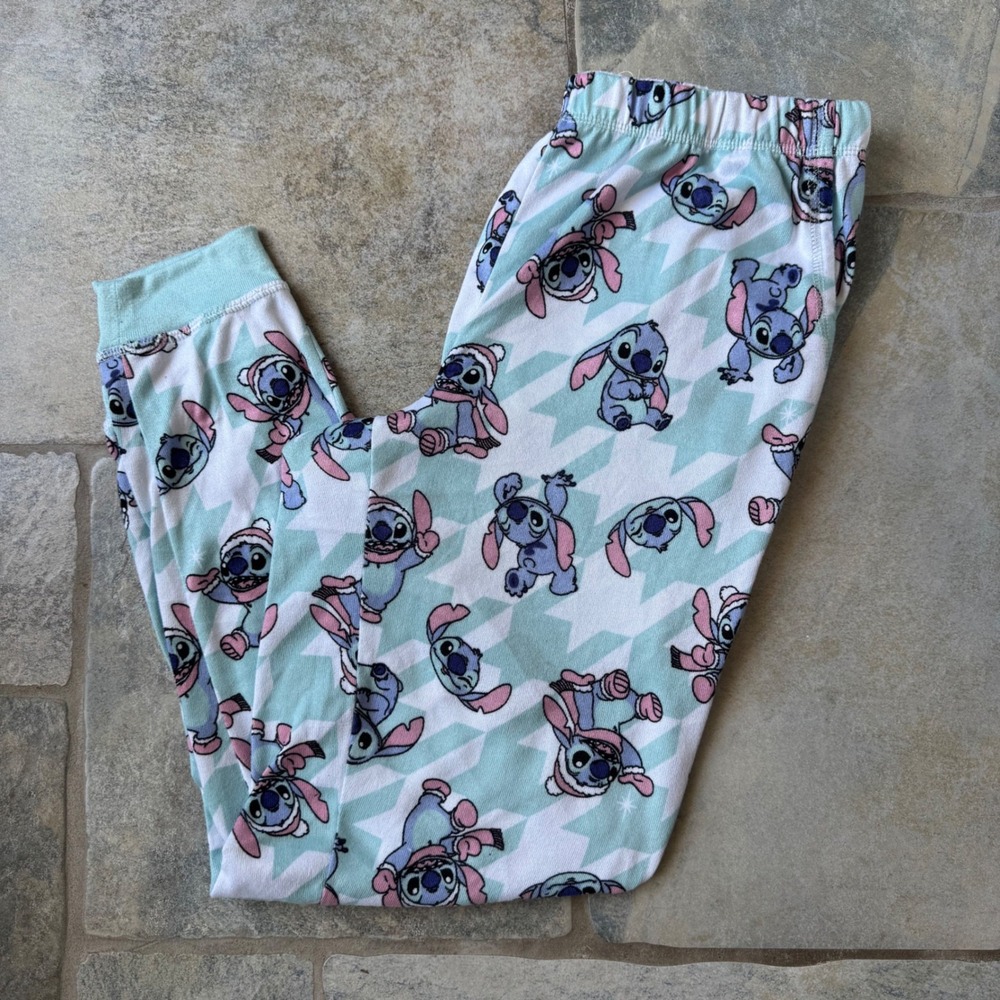 Disney Stitch Women's‎ Pajama Pants Size S | Stretchy Lounge Pants w/ Pockets